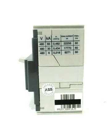 NEW ABB SACE-TMAX-T2-H-100 CIRCUIT BREAKER SACETMAXT2H100