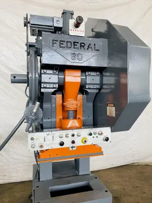 60 TON FEDERAL/PRECISION INDUSTRIES OBI PRESS. STOCK # 0635721