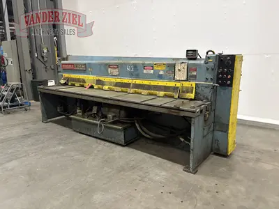 Used NIAGARA IF-10-1/4 Power Squaring Shears (Inch) Michigan US | Vander Ziel Machinery Sales #480522