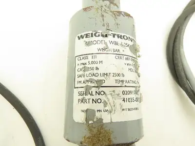 Avery Weigh-Tronix WBL-1.25K Weigh-Bar Floor Scale Load Cell 1250 Lb  Set of 4