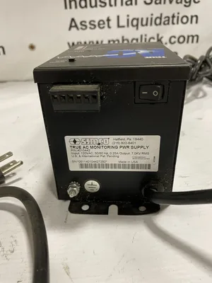 SIMCO 4010442 True AC Monitoring Power Supply 120VAC in 7.0kv out