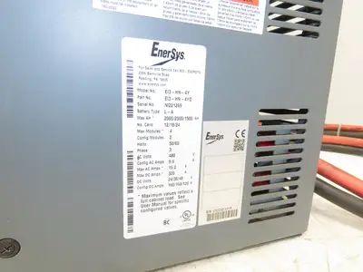 Enersys Enforcer Impaq Forklift Battery Charger 24/36/48V 480V 3Ph 2000ah