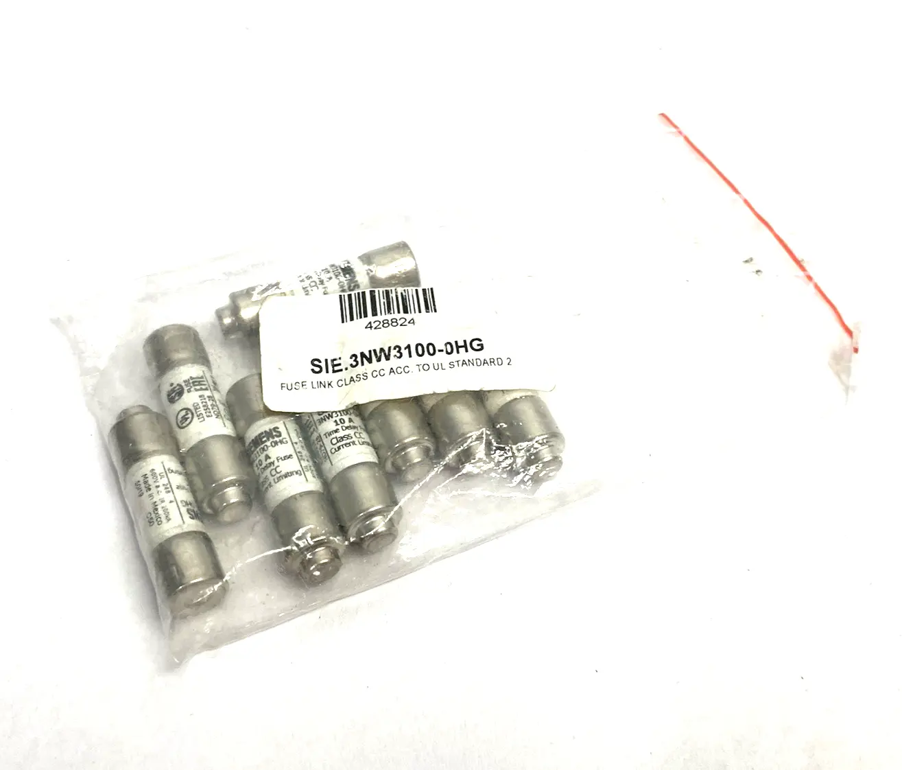 New | in-Stock SIEMENS CYLINDRICAL CLASS CC FUSE SLOW-BLOW 10A Fuses Michigan US | Maverick Industrial Sales #1090814