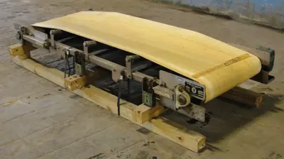 SPC8898  Conveyor Griffin & Company belt conveyor Stainless Steel, 24" x 84"