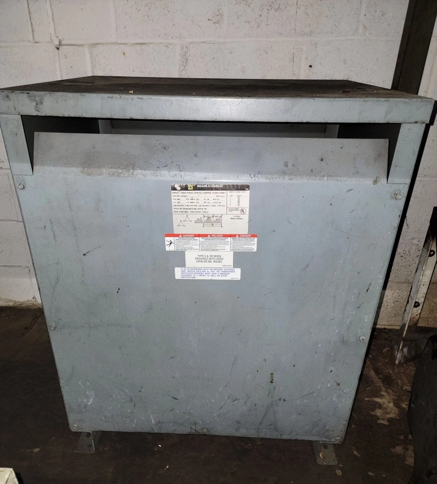 USED SQUARE D 112T6H