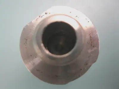 Lot (2) Unbranded Stainless Steel Poppet Check Valve 1/4" MNPT L14