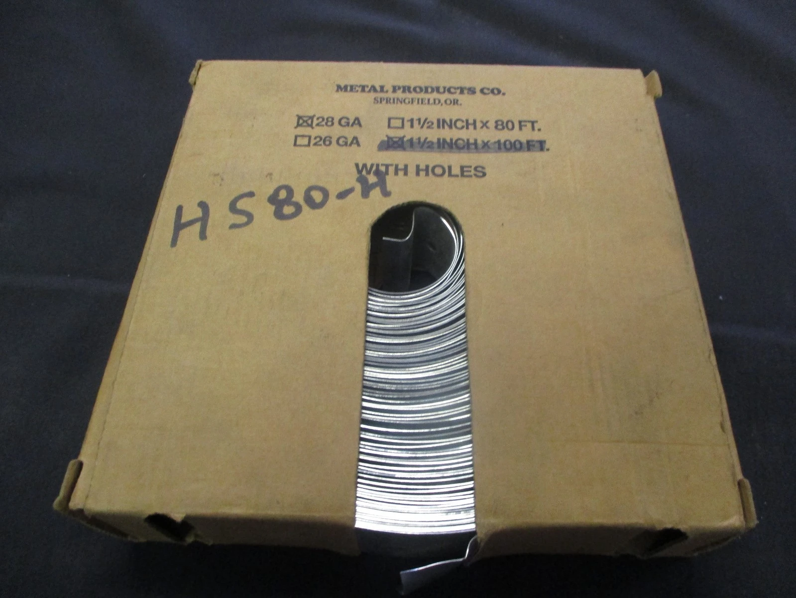 NEW Metal Products Company HS80-H