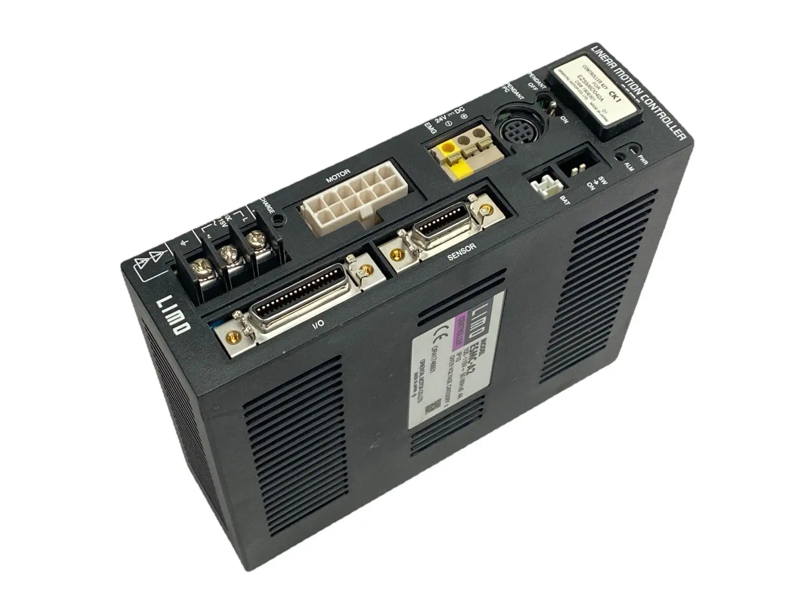 USED ORIENTAL MOTOR LIMO LINEAR MOTION CONTROLLER W/ KEY CK1 FOR EZSM6D040A