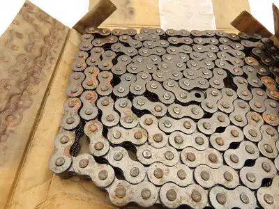 Morse BL534 Single Strand Leaf Chain 3x4 Lacing 5/8 Pitch BL-5 Series 10'