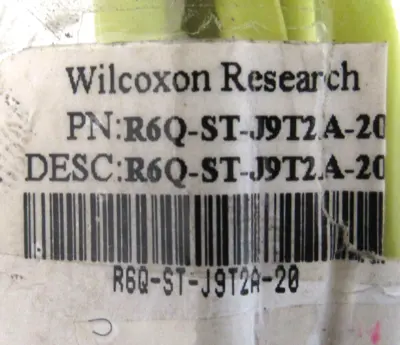 NEW WILCOXON RESEARCH R6Q-ST-J9T2A-20 ACTUATOR CABLE R6QSTJ9T2A20