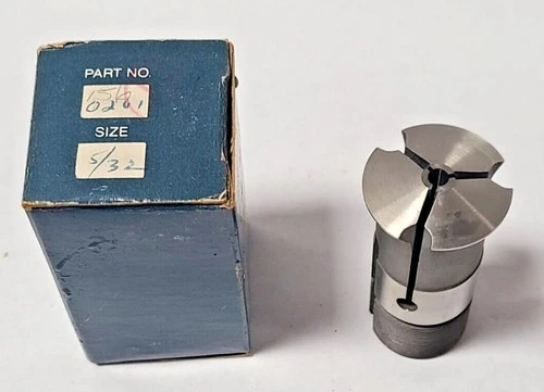 5/32 Extended Nose Machine Collet Southwick & Miester S&M