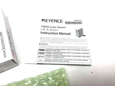 New | in-Stock KEYENCE Laser Amplifier Main Unit M8 Connector Type Photoelectric Sensors Michigan US | Maverick Industrial Sales #1398466