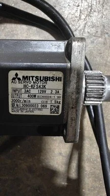 MITSUBISHI AC Servo Motor HC-KFS43K  3AC 129V 2.3A 3000RPM