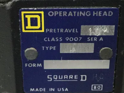 USED SQUARE D 9007AEQ2699