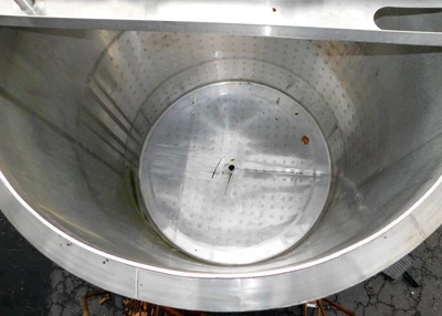 USED FELDMEIER 800 GALLON TANK OPEN TOP TANK