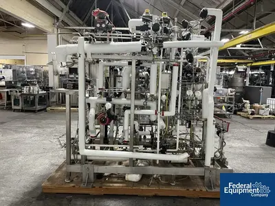 USED T & C Stainless 60 Liter T & C Reactor Skid, 316L S/S, 45/150#