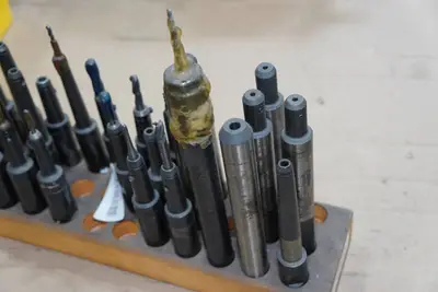 Assorted Cutters with Holder Block