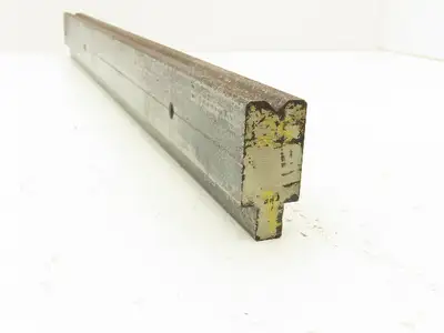 Press Brake Die 25-1/8" Long 90° V 5/16" W 3/16" D 1-3/4" H 1/2" Tang