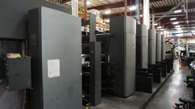 Used HEIDELBERG HARRIS M600 Printing Units Offset Presses Illinois US | Machinery Solutions Group, Inc. #384990
