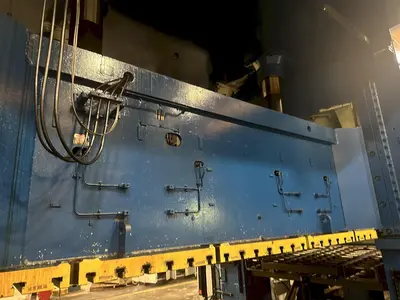 400 TON FUKUI BLANKING PRESS. 72" X .128" X 70,000 LB SERVO FEEDLINE STOCK #  0956723