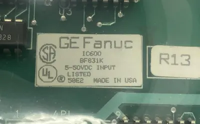 New | in-Stock GE FANUC IC600BF831K PLC Input & Output Ohio US | Surplus Asset Holdings #1236530