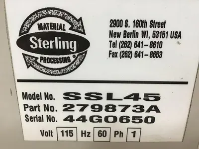 USED STERLING SSL45