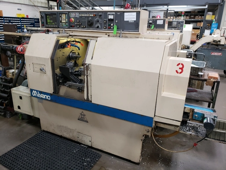 Used 1994 MIYANO BNC-34T CNC Lathes Vermont US | Two Spade Machinery LLC #507123