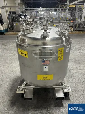 USED Precision 600 Liter Precision Stainless Reactor, 316L S/S, 45/140#