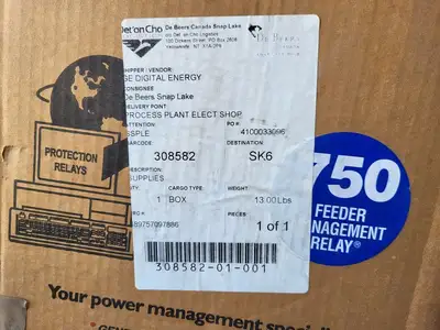 NEW GENERAL ELECTRIC SR735-5-5-HI-485