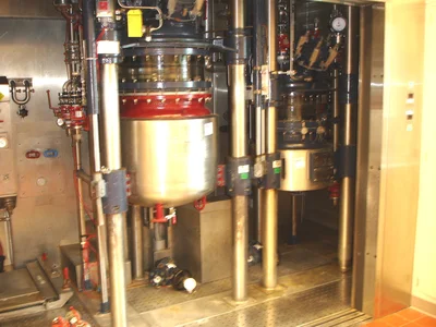 R&M 42 Gallon Kettle Glass Lined Atmospheric & Pressure Reactor | Perry Equipment (1)