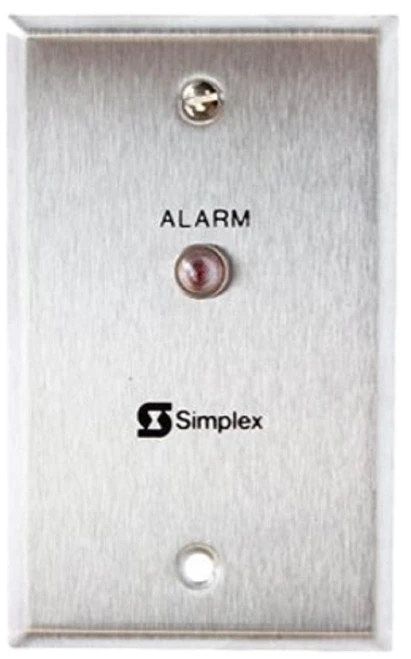 Simplex Grinnell 2098-9808 621-152 24V Wall SS Remote LED Alarm Indicator [New]