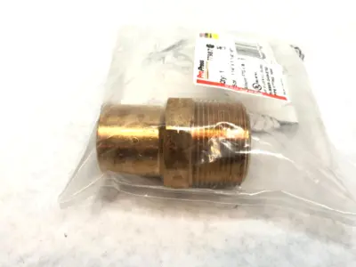 NEW VIEGA PROPRESS ADAPTER, 1-1/4" X 1-1/4" FTG X M, MALE