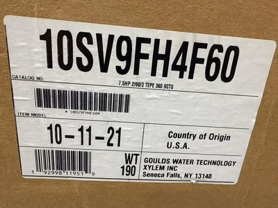 Goulds 10SV9FH4F60 Other Pumps | Fram Fram LLC (14)