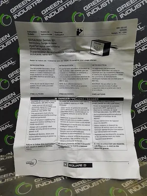 USED SQUARE D SDSA3650