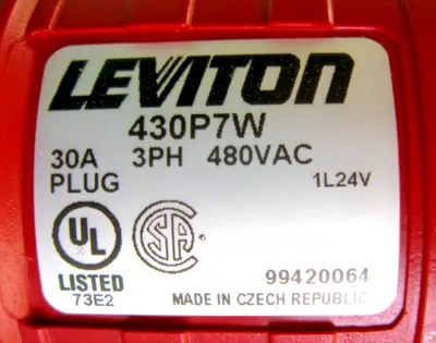 USED Leviton 430P7W