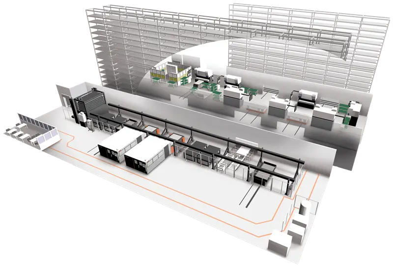 MAZAK AUTOMATED STORAGE/RETRIEVAL