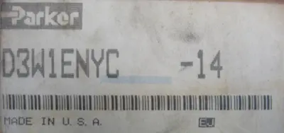 NEW PARKER D3W1ENYC-14 SOLENOID VALVE D3W1ENYC14