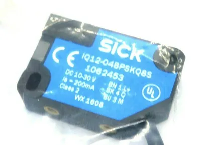 NEW SEALED SICK IQ12-04BPSKQ8S PROXIMITY SENSOR IQ1204BPSKQ8S