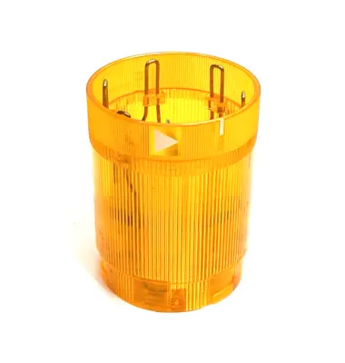 USED SIEMENS CONTINUOUS 50MM STEADY STACKLIGHT ELEMENT YELLOW