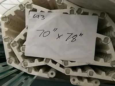 White 78” Conveyor Belt