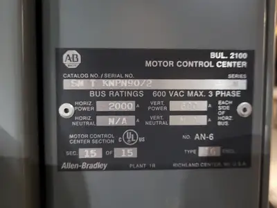 USED ALLEN-BRADLEY 20BE032A0AYNAND0