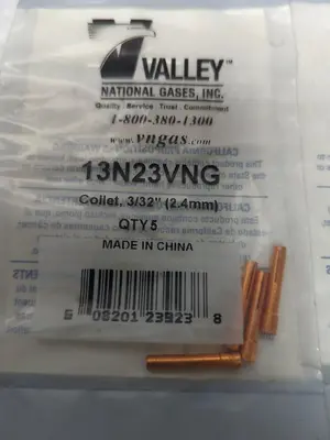 New | in-Stock VALLEY NATIONAL 13N23VNG Collets | Surplus Asset Holdings #1227655