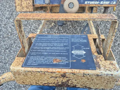 Used MILLER STURDI-SAW IA CONCRETE SAW Concrete Cutters Michigan US | Miedema Asset Management Group #1396019