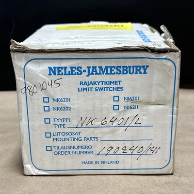 NEW NELES JAMESBURY NK-6401/L