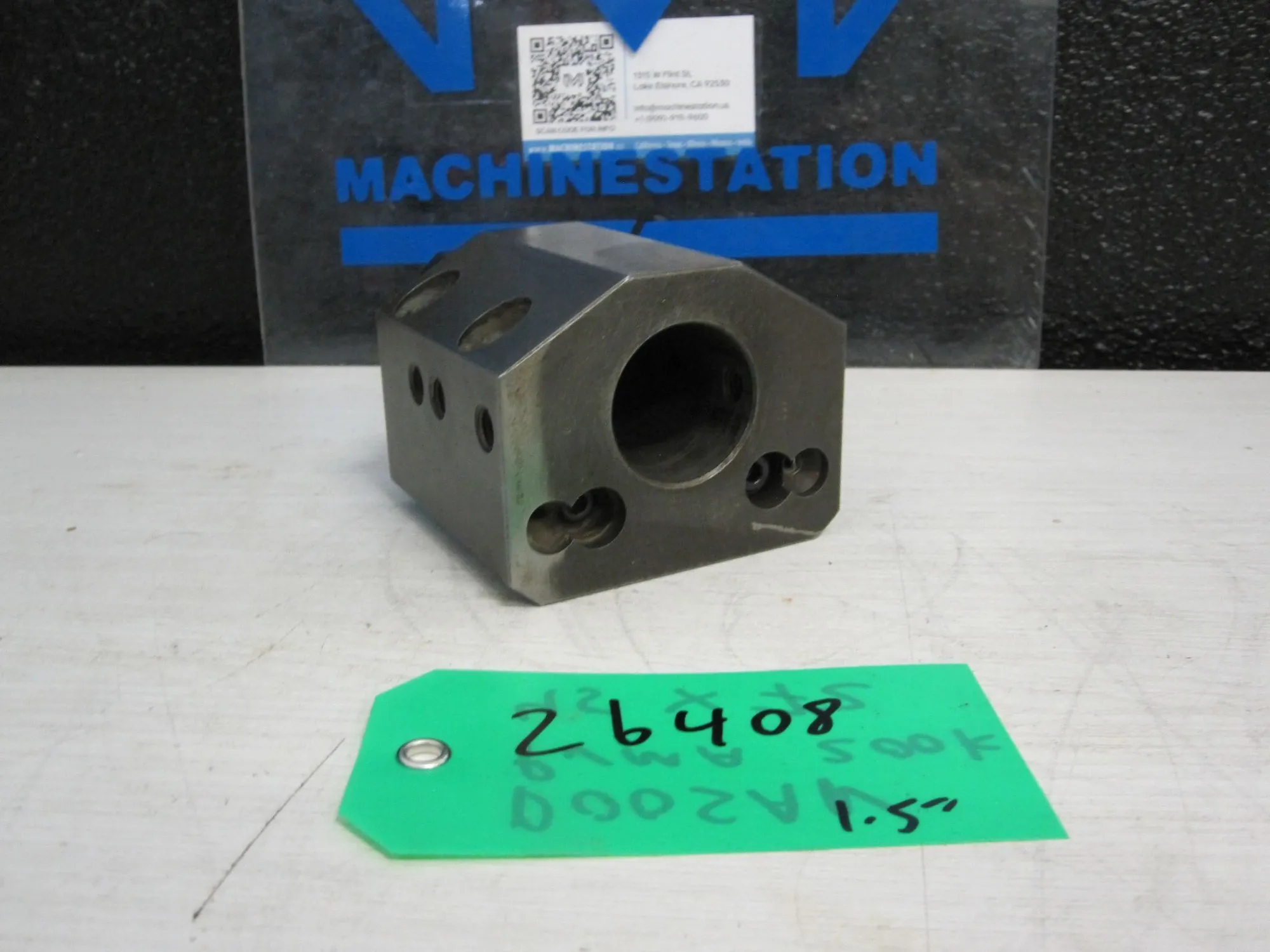 Doosan 45 mm x 72mm 1.5" Boring Bar Holder Static Puma 200K Lynx