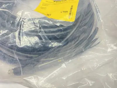 NEW TURCK POWER CORDSET SINGLE ENDED FEMALE M12 4-PIN 30M 200005133