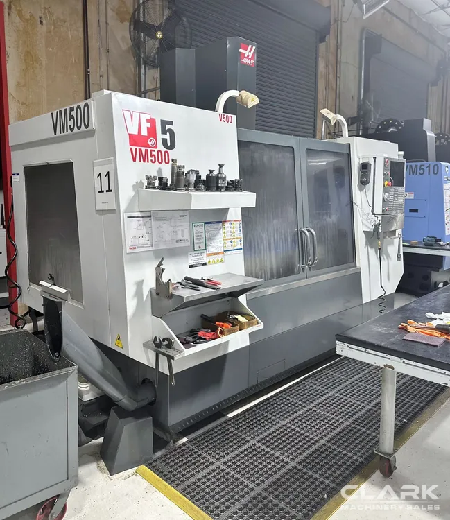 2011 HAAS VF-5 Vertical Machining Centers | Clark Machinery Sales, LLC