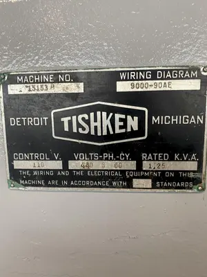 USED 1972 TISHKEN 16-HMW-1-3/4