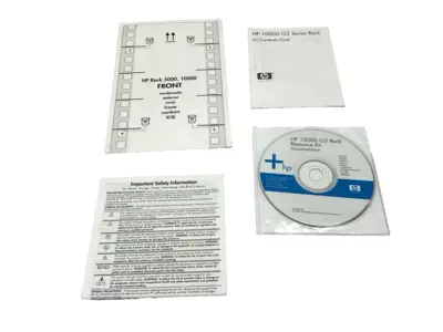 New | in-Stock Hewlett Packard HP 10000 G2 Rack Resource Kit Documentation CD Computer Accessories Michigan US | Maverick Industrial Sales #1391599