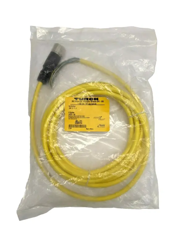 New | in-Stock TURCK SINGLE-ENDED  MULTIFAST SENSOR CABLE U4701-54 Cable & Wire | Maverick Industrial Sales #1105431